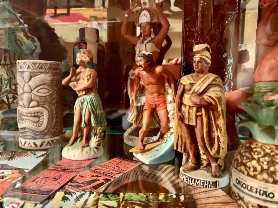 Hau'Oli Place Tiki Cottage In Волкейно Екстериор снимка